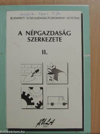 A népgazdaság szerkezete II.