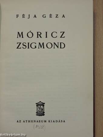 Móricz Zsigmond