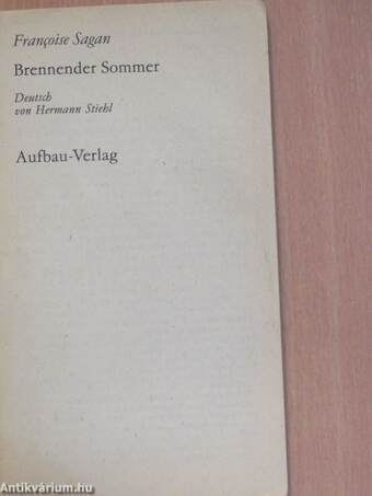 Brennender Sommer