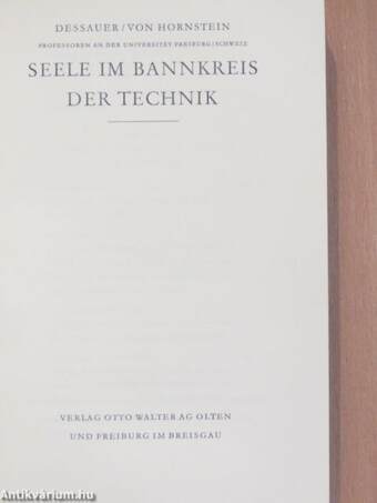 Seele im Bannkreis der Technik