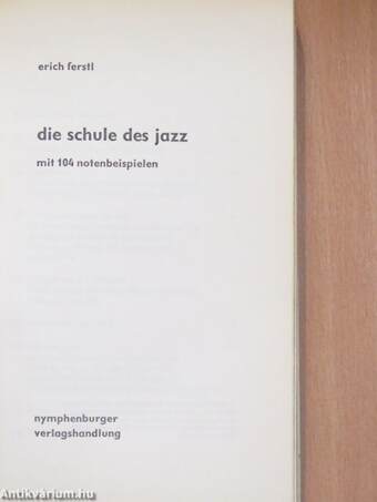 Die Schule des Jazz