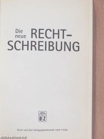 Die neue Rechtschreibung