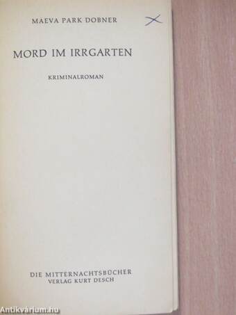 Mord im Irrgarten