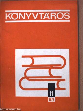 Könyvtáros 1977. november