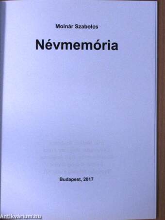 Névmemória