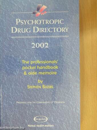 Psychotropic Drug Directory 2002