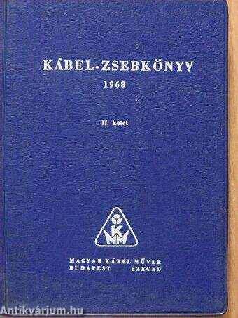 Kábel-zsebkönyv 1968. II.