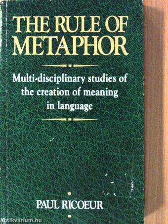 The rule of metaphor