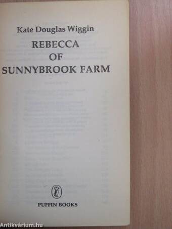 Rebecca of Sunnybrook Farm