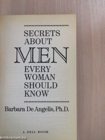 Secrets About Men Every Woman Should Know