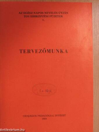 Tervezőmunka