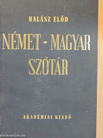 Német-magyar szótár