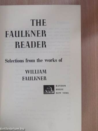 The Faulkner Reader