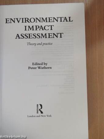 Environmental Impact Assessment