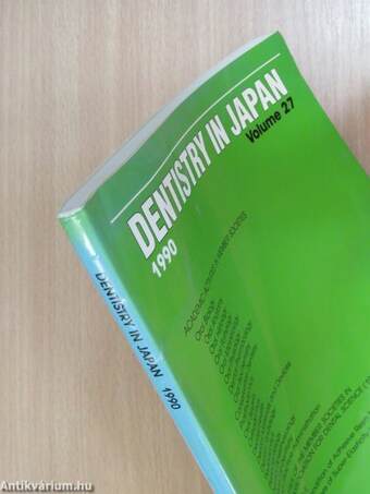 Dentistry in Japan 1990/27.