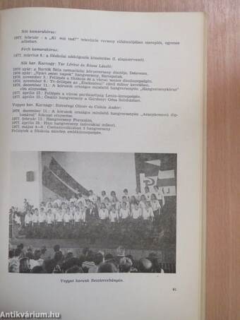 Az egri Ho Si Minh Tanárképző Főiskola Évkönyve 1976-1977