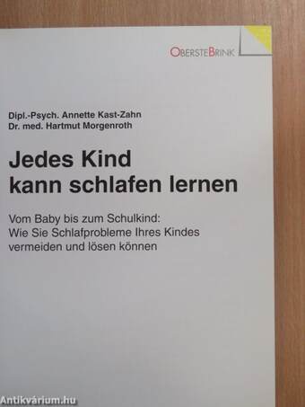 Jedes Kind kann schlafen lernen