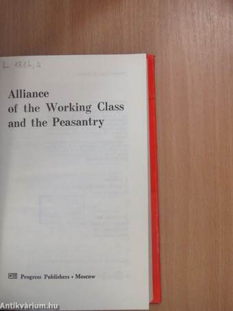 Alliance of the Working Class and the Peasantry