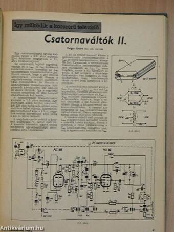 Rádiótechnika 1968. (nem teljes évfolyam)