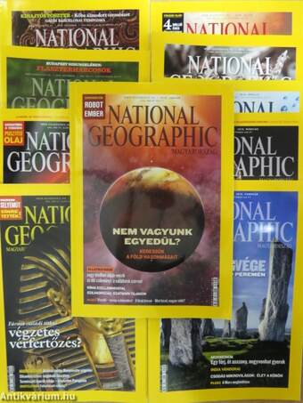 National Geographic Magyarország 2010. (nem teljes évfolyam)