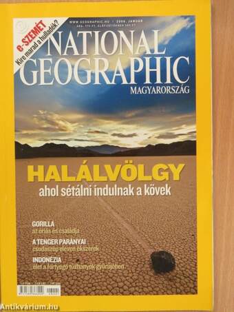 National Geographic Magyarország 2008. (nem teljes évfolyam)