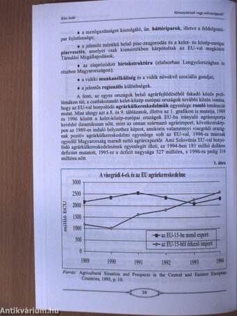 Az EU csatlakozás agrárgazdasági kilátásai, előnyök és hátrányok