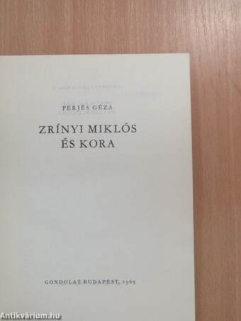 Zrínyi Miklós és kora