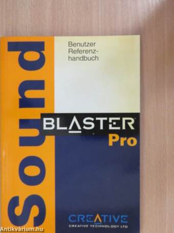 Sound Blaster Pro - Benutzer Referenzhandbuch