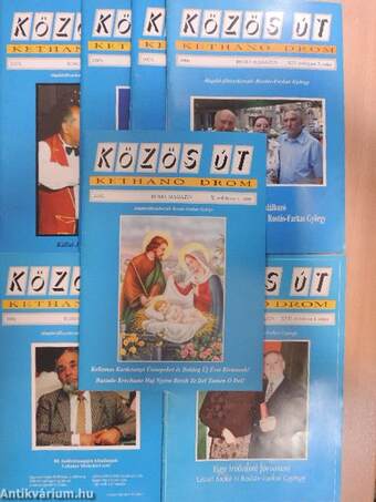 Közös út 2002-2003., 2006., 2009. (vegyes számok) (7 db)