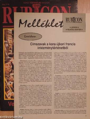 Rubicon 1994. (nem teljes évfolyam)