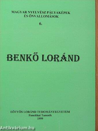 Benkő Lóránd