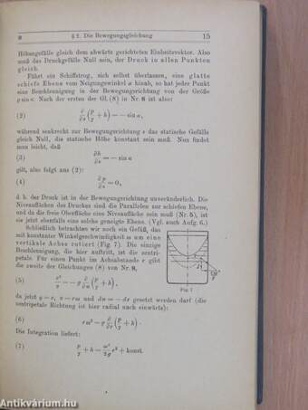 Elemente der technischen Hydromechanik I.