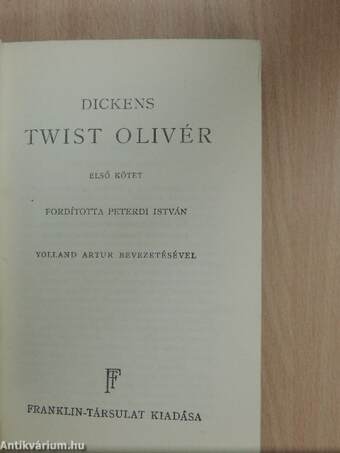 Twist Olivér I-II.