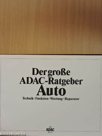 Der große ADAC-Ratgeber Auto