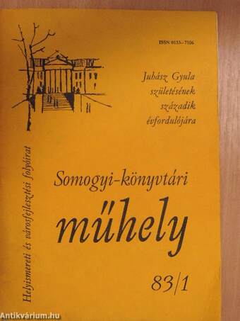 Somogyi-könyvtári műhely 83/1