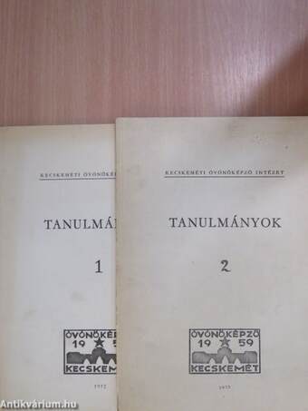 Tanulmányok 1-2.