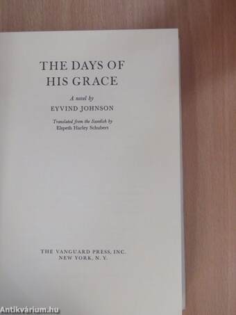 The Days of his Grace