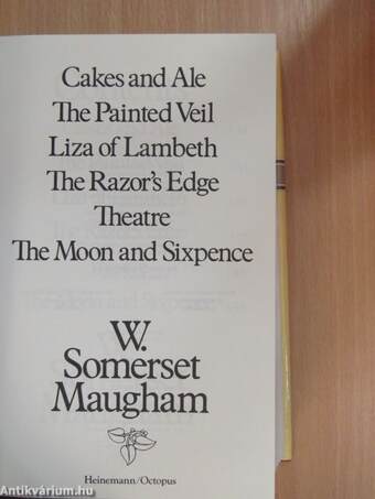 Cakes and Ale/The Painted Veil/Liza of Lambeth/The Razor's Edge/Theatre/The Moon and Sixpence