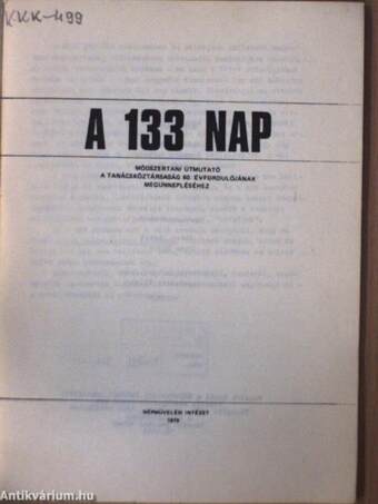 A 133 nap