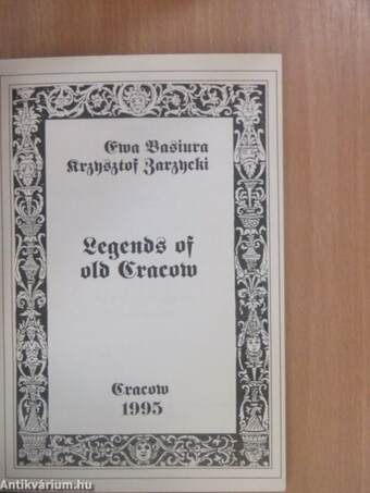 Legends of old Cracow