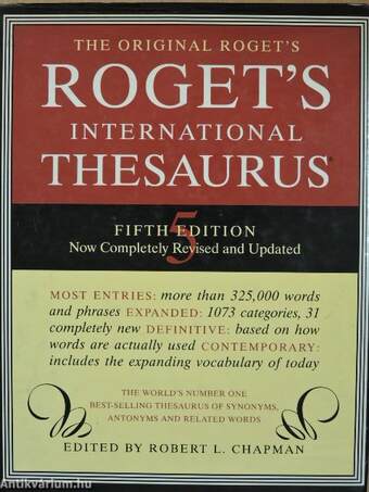 Roget's International Thesaurus