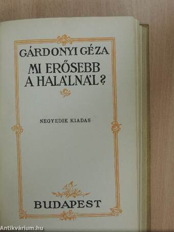 Átkozott józanság/Mi erősebb a halálnál?