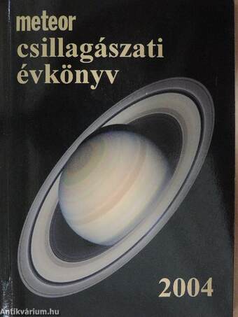 Meteor csillagászati évkönyv 2004