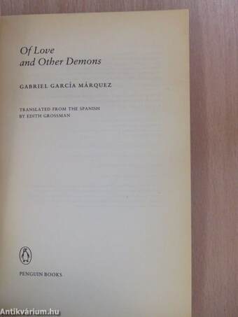 Of Love and Other Demons