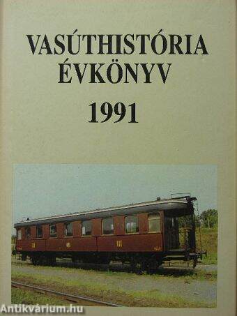 Vasúthistória évkönyv 1991.