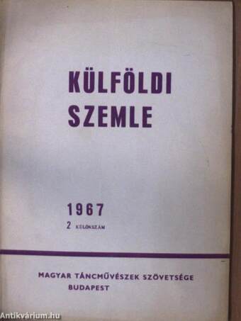 Külföldi Szemle 1967. január-december + különszám