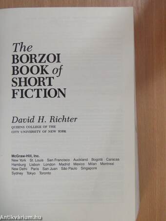 The Borzoi Book of Short Fiction