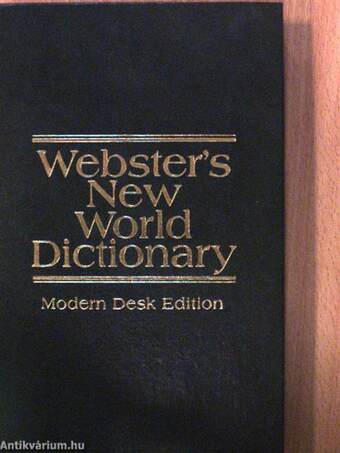 Webster's New World Dictionary of the American Language