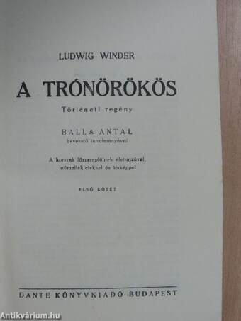 A trónörökös I-II.