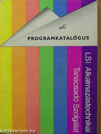 Mikroszámítógépes programok katalógusa